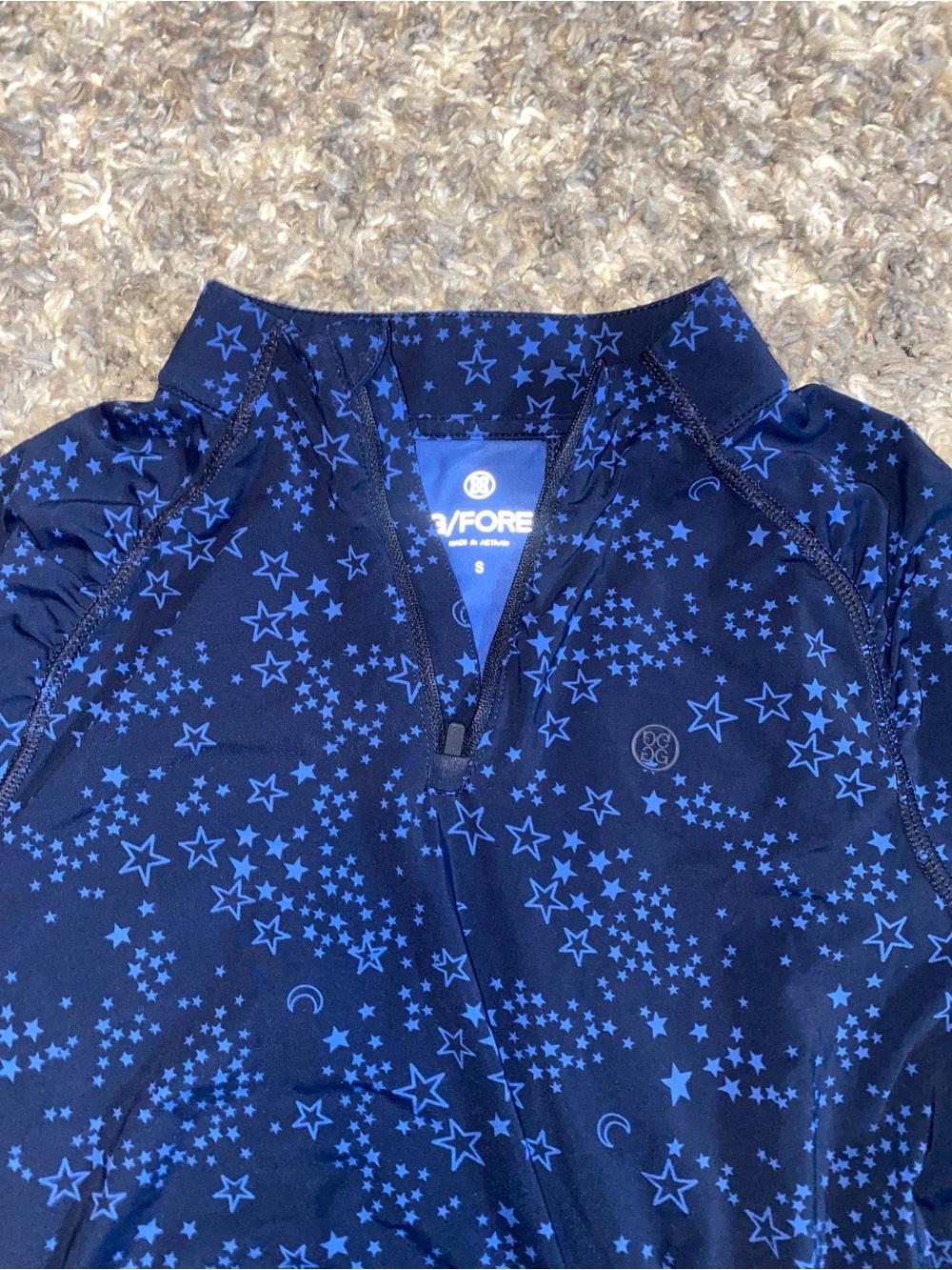 G/Fore Starry Night Quarter Zip Up - Picture 3 of 6